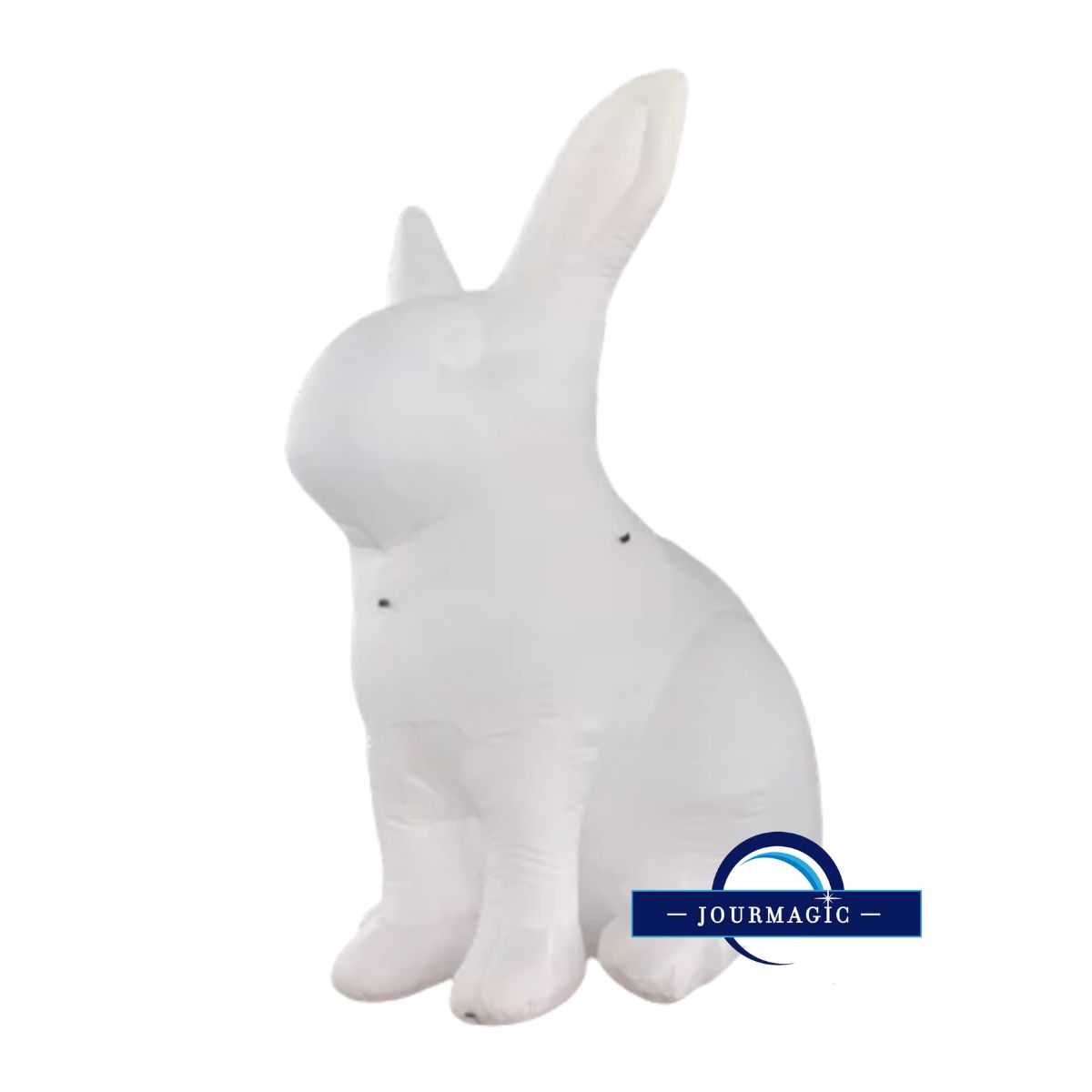location lapin blanc gonflable géant