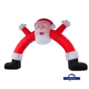 Location arche père Noël gonflable