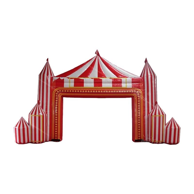 Location façade de cirque gonflable